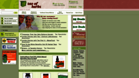 What Taoofherbs.com website looked like in 2021 (2 years ago)