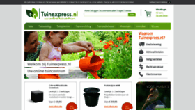 What Tuinexpress.nl website looked like in 2021 (2 years ago)
