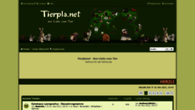 What Tierpla.net website looked like in 2021 (2 years ago)