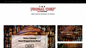 What Thefrugalchef.com website looked like in 2021 (2 years ago)