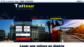 What Taltour.com website looked like in 2021 (2 years ago)
