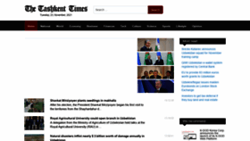 What Tashkenttimes.uz website looked like in 2021 (2 years ago)