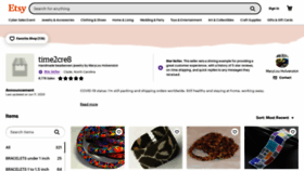 What Time2cre8.etsy.com website looked like in 2021 (2 years ago)