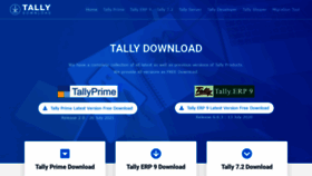 What Tallyerp9download.com website looked like in 2021 (2 years ago)