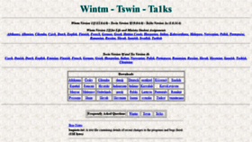 What Tswintm.com website looked like in 2021 (2 years ago)