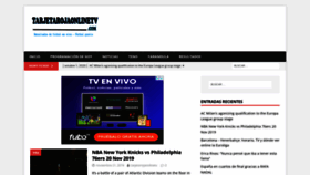 What Tarjetarojaonlinetv.com website looked like in 2021 (2 years ago)