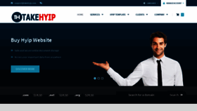 What Takehyip.com website looked like in 2021 (2 years ago)