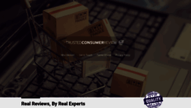 What Trustedconsumerreview.com website looked like in 2021 (4 years ago)