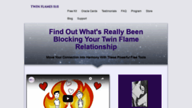 What Twinflames1111.com website looked like in 2021 (2 years ago)