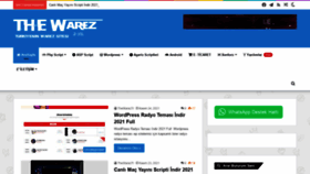 What Thewareztr.org website looked like in 2021 (2 years ago)