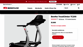 What Treadclimber.com website looked like in 2021 (2 years ago)