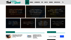 What Techspunk.com website looked like in 2021 (2 years ago)
