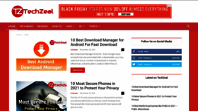 What Techzeal.org website looked like in 2021 (4 years ago)