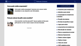 What Telefonescelulares.com.br website looked like in 2021 (2 years ago)