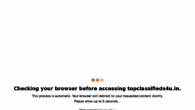 What Topclassifieds4u.in website looked like in 2021 (2 years ago)