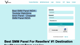 What Trendssmmpanel.com website looked like in 2021 (2 years ago)