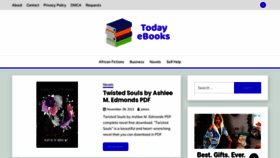 What Todayebooks.com website looked like in 2021 (2 years ago)