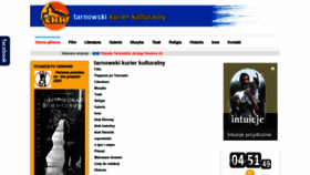 What Tarnowskikurierkulturalny.pl website looked like in 2021 (2 years ago)