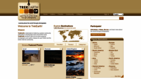 What Trekearth.com website looked like in 2021 (2 years ago)