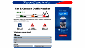 What Towcar.info website looked like in 2021 (2 years ago)