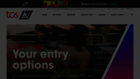 What Tcslondonmarathon.com website looked like in 2021 (2 years ago)