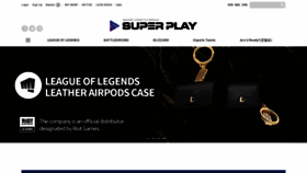 What Thesuperplay.com website looked like in 2021 (2 years ago)