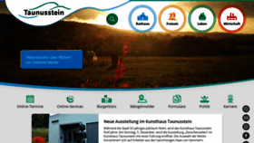 What Taunusstein.de website looked like in 2021 (2 years ago)