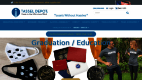 What Tasseldepot.com website looked like in 2021 (2 years ago)