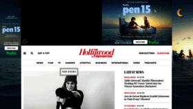 What Thehollywoodreporter.com website looked like in 2021 (2 years ago)