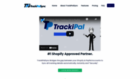 What Trackipal.com website looked like in 2021 (2 years ago)