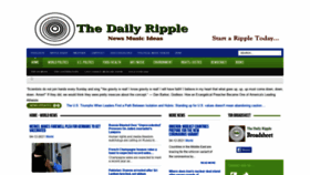 What Thedailyripple.org website looked like in 2021 (2 years ago)