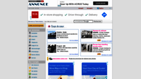 What Tunisie-annonce.com website looked like in 2021 (2 years ago)