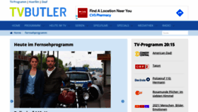 What Tvbutler.at website looked like in 2021 (2 years ago)