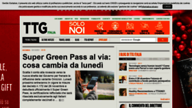 What Ttgitalia.com website looked like in 2021 (3 years ago)