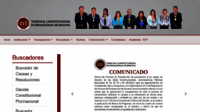 What Tcpbolivia.bo website looked like in 2021 (2 years ago)