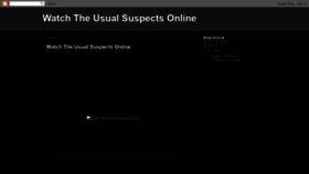 What Theusualsuspectsfullmovie.blogspot.hk website looked like in 2021 (2 years ago)