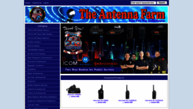 What Theantennafarm.com website looked like in 2021 (2 years ago)