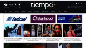 What Tiempo.com.mx website looked like in 2021 (2 years ago)
