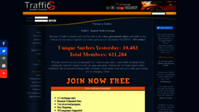 What Trafficg.com website looked like in 2021 (2 years ago)