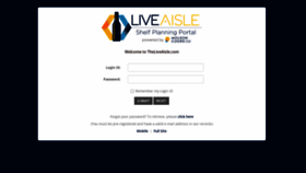 What Theliveaisle.com website looked like in 2021 (2 years ago)
