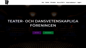 What Tdvf.se website looked like in 2021 (4 years ago)