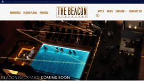 What Thebeaconcleveland.com website looked like in 2021 (2 years ago)