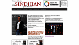 What Thesindhian.com website looked like in 2021 (2 years ago)