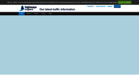 What Trafficengland.com website looked like in 2021 (2 years ago)
