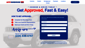 What Theautowarehouse.com website looked like in 2021 (2 years ago)