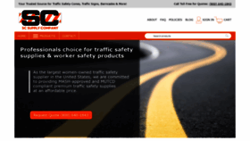 What Trafficsafetysuppliers.com website looked like in 2021 (2 years ago)
