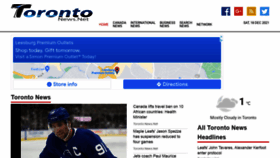 What Torontonews.net website looked like in 2021 (2 years ago)