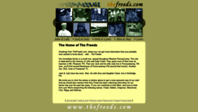 What Thefreeds.com website looked like in 2021 (2 years ago)