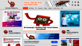 What Tercihrobotu.com.tr website looked like in 2021 (2 years ago)