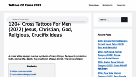 What Tattoobro.com website looked like in 2021 (2 years ago)